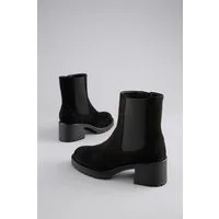 Aniston SHOES Chelseaboots Stiefelette mit Reißverschluss und Stretcheinsatz