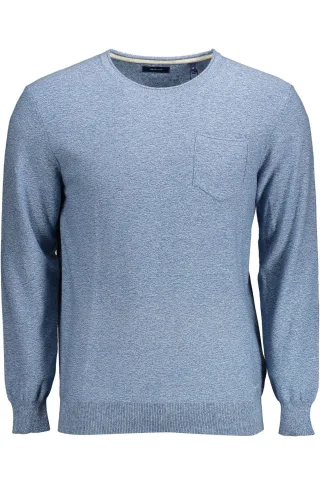 Crew-Neck-Pullover Melange-Stil