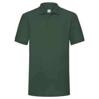 Fruit of the Loom - Poloshirt für Herren (Flaschengrün)