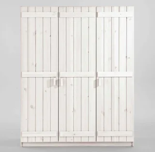 Infanskids Kleiderschrank Kiefer massiv