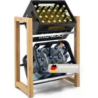 MANUMA® Standregal JAMES GETRÄNKEKISTENREGAL, Dein Getränkeregal für mehr Ordnung Zuhause