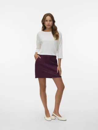 VERO MODA - VMAVA 3/4 TOP JRS NOOS Snow White - Gr. - M