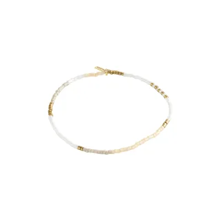 pilgrim - Armband - Alison weiß/gold - Gr. - OS