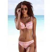 s.Oliver Bügel-Bikini-Top Enja, mit wattierten Cups und Batikdruck