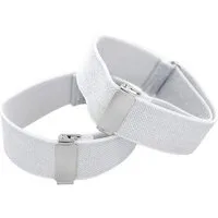axy Hosenträger 1 Paar Herren Hemd Ärmelhalter 2,5cm Breit (mit Glitzerfäden) elastisch und größenverstellbar Ärmelhalter Hülsenhalter Ärmelband