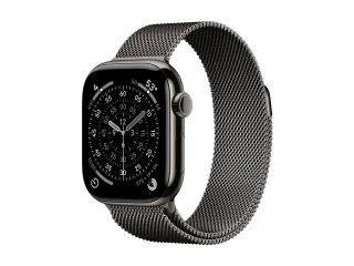Apple Watch Series 11 (GPS + Cellular) 42mm Titan schiefer mit Milanaise-Armband schiefer | mf8u4zr/a |