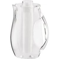 APS Wasserkaraffe, (1-tlg), mit Eiswasser-Röhre, aus Kunststoff, 2,8 Liter, 19 x 13 cm, H: 27 cm