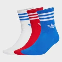 adidas Originals Sportsocken 3-STREIFEN CREW 3ER-PACK (3-Paar) knöchellange Passform, mit 3-Streifen
