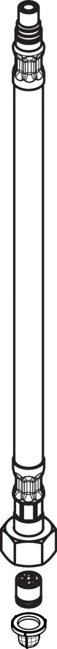 Hansgrohe Anschlussschlauch 600 mm, 95664000 95664000