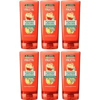 GARNIER Haarspülung Garnier Fructis Schadenlöscher Spülung, Set, 6-tlg., Repariert Haarschäden