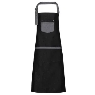 Premier Unisex Adult Domain Full Apron (Black Denim)