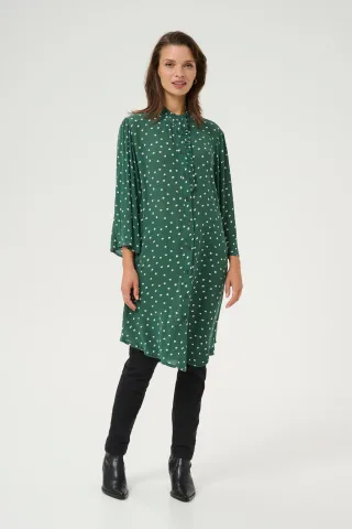 Kleid Loose fit green