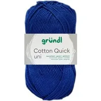 Gründl 50 Gramm Gründl Cotton Quick Uni Farbauswahl Häkelwolle