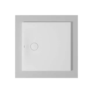 Duravit Tempano Quadrat-Duschwanne 720187000000001 80 x 80 x 4 cm, bodenbündig, Antislip, weiß