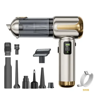 SUITU ST-6706-A Plus Cordless Car Vacuum Cleaner 18000Pa Suction 3 Speed 100W Brushless Motor Inflator Blower Portable V