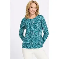 Sieh an! T-Shirt Langarm-Shirt Langarm