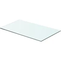 vidaXL Regal Regalboden Glas Transparent 60x30 cm, 1-tlg.