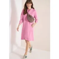 CECIL Sweatkleid mit Kapuze