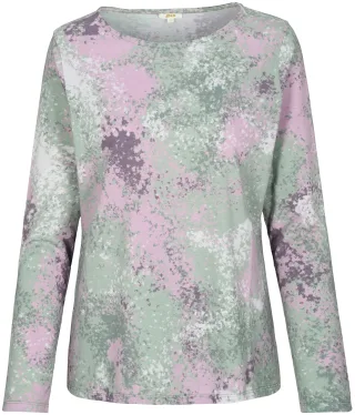 zab company - Da. Rdh.-Shirt, AOP mauve aop - Gr. - 38