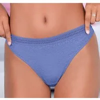 LASCANA String Freya aus Spitze in Leo-Optik mit modischem Bund, sexy Dessous
