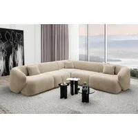 Sofa Dreams Ecksofa Polster Design Samtstoff Sofa Marbella L Form Stoffsofa, Loungesofa