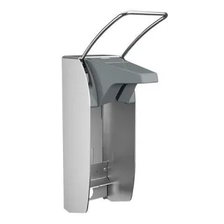KWC Aquarotter Spender, MEDCARE, Edelstahl, AP, 82x305x169 mm, f. 500ml, Hebel 169 mm, 3600003340 3600003340