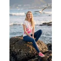 salzhaut T-Shirt ABBELDWATSCH Damen Relaxed-Fit salzhaut T-Shirt – bequeme Qualität und nordisch klares Design für ein