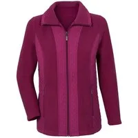 Witt Fleecejacke Fleece-Jacke Langarm Struktur