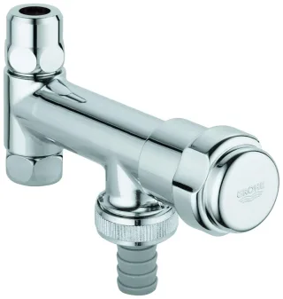GROHE WAS-Ventil Eckfix 41030 Design-Gr. DN10 mit Schlauchanschluss chrom 41030000
