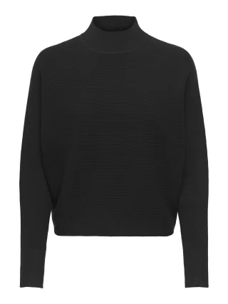 JDY - JDYPRIME LIFE L/S HN BAT. PULL. KNT NOOS Black - Gr. - XL