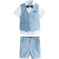 Baker by Ted Baker Kinderanzug Baker by Ted Baker Hemd, Weste und Shorts im Set (4-tlg)