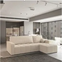 Masseno Ecksofa VOLIRA mit Schlaffunktion L-Form, Sofa mit Bettkasten