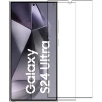 CoolGadget Schutzfolie Panzerfolie für Samsung Galaxy S24 Ultra, (9H Härtegrad, 2x Schutzglas, 1xReinigungset), Panzer Schutzfolie 2 Stück für Samsung Galaxy S24 Ultra Glas Folie