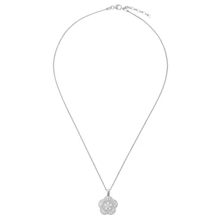 Orphelia Damen-Kette aus 925er Sterlingsilber mit Anhänger – Silber ZH-7309