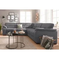 sit&more Ecksofa Montego L-Form, B: 255 cm, wahlweise mit Bettfunktion und Schubkasten