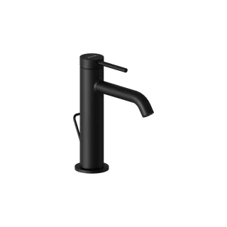 VitrA Minimax Round Einhebel-Waschtischmischer mit Ablaufgarnitur Höhe 20 Schwarz Matt,A4353336EXP A4353336EXP