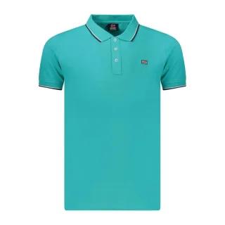 Norwegen 1963 Azzurro Baumwolle Herren Polo