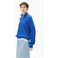 Armedangels Strickpullover TROYER VANISÉ Troyer mit Reißverschluss Loose Fit