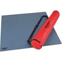 Stand-Isoliermatte, Schutzmatte grau, inkl. Tragetasche