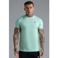 Siksilk T-Shirt SikSilk Herren Teal Muscle Fit T-Shirt