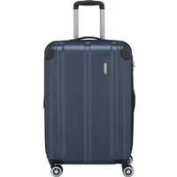 travelite Hartschalen-Trolley CITY Reisekoffer Hartschale, 4 Rollen, mit TSA-Schloss, robustes ABS Reisegepäck