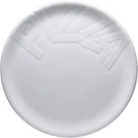 CreaTable Pizzateller Essteller, (4 St), Teller Set für 4 Personen, weiß, Porzellan