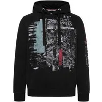 CAMP DAVID Hoodie mit Photoprint black