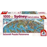 Schmidt Spiele Puzzle Stadtbild Sidney, 1000 Puzzleteile