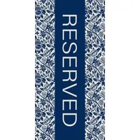 Egeria Strandtuch Reserved, Velours (1-St), 75x150 cm, Velours