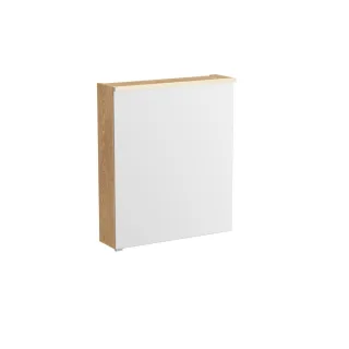 VitrA New Metropole Edge LED-Spiegelschrank mit 1 Spiegeltüre Türanschlag rechts 60 x 18 x 70,67440 67440