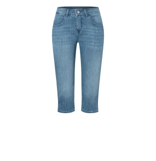 MAC - MAC JEANS - CAPRI, Soft light denim blau - Gr. - 17