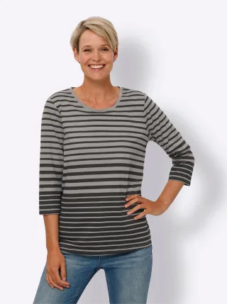Classic Basics 3/4-Arm-Shirt "Ringelshirt" 1 Stk.
