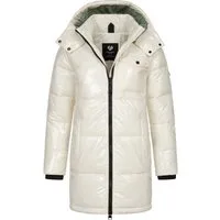 Ragwear Wintermantel Roobie Long super stylischer, gänzender Damen Steppmantel