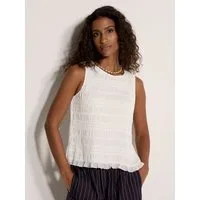 Apricot Blusentop Gekräuselte Chiffonbluse mit Rüschen